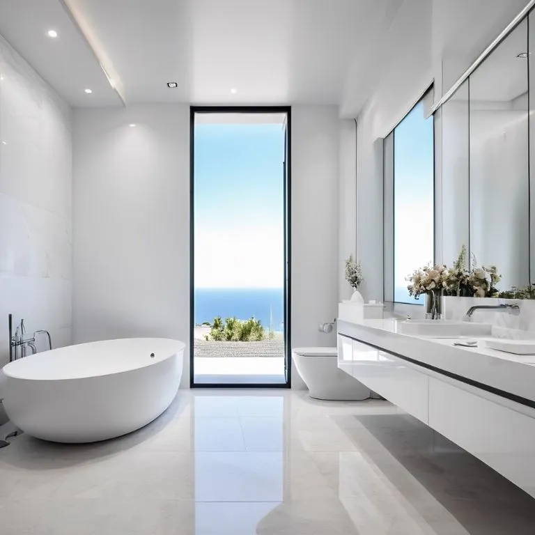 Salles de bain - Luxury Villa with Indoor Pool in Marbella