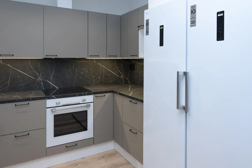 Cuisine - Modern Apartment with Sauna in Jyväskylä
