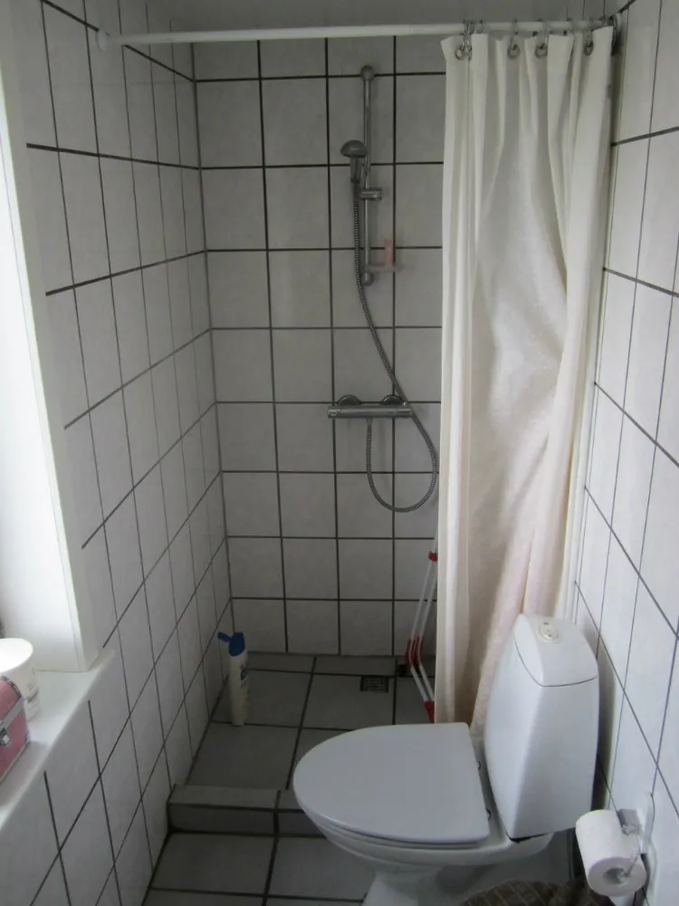 Salles de bain - Renovated Apartment with Panoramic View in Kolding