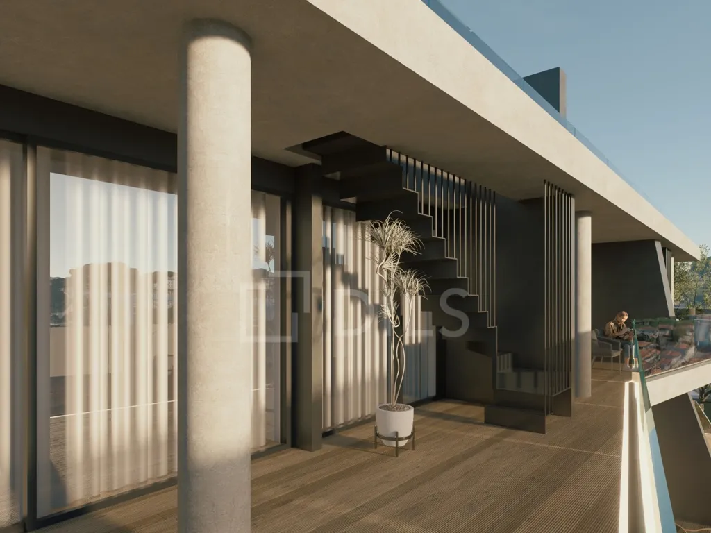 Balcon - Studio Apartment with River View in Vila Nova de Gaia