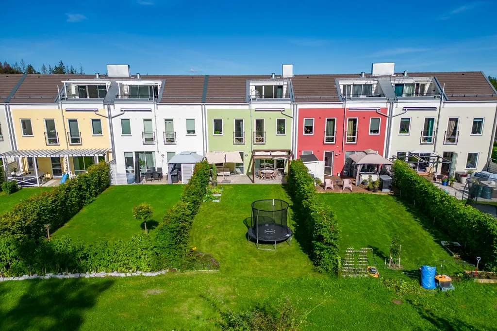 Vue aérienne - Modern Apartment with Terraces in Lindbacken