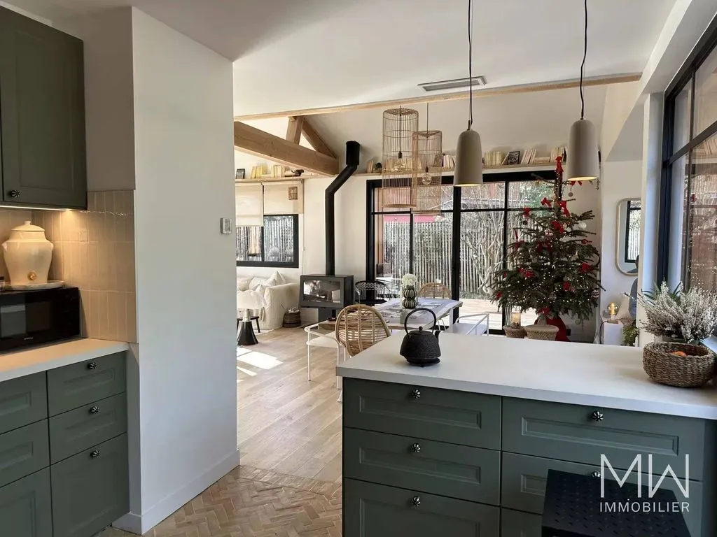Kitchen - Luxury Villa with Pool in Lège-Cap-Ferret