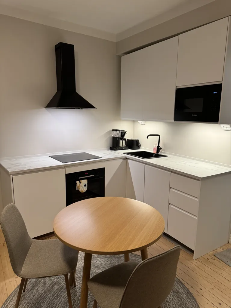 Cuisine - Modernised Studio with Park View in Kallio, Helsinki