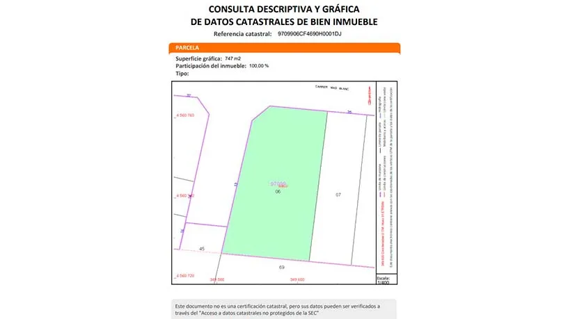 Plaan - Urban Plot in La Pobla de Mafumet, Tarragona