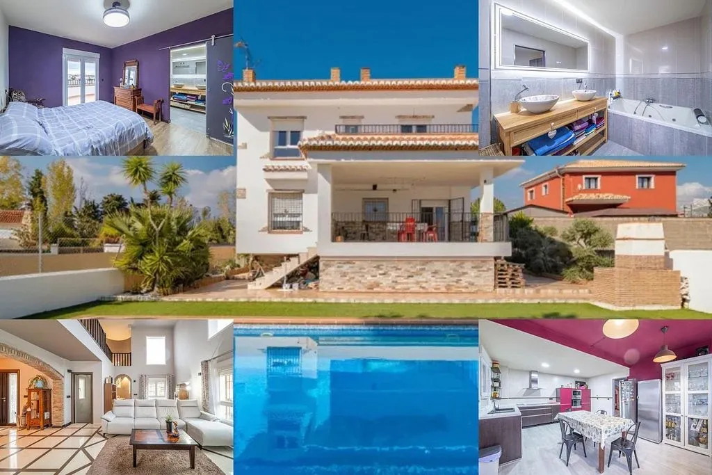 Chalet with Pool and Terrace in Otura