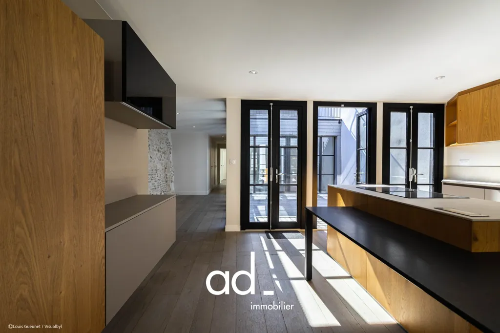 Cuisine - Appartement Luxe avec Terrasses à La Rochelle