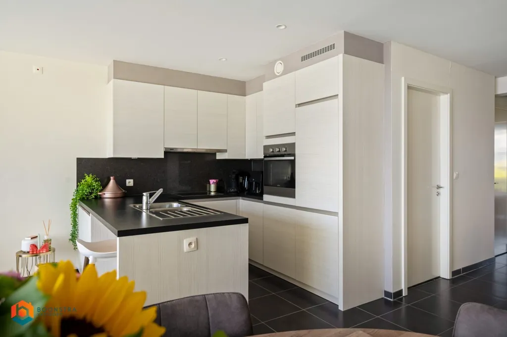 Köök - Bright Flat with Terrace in Heist-op-den-Berg