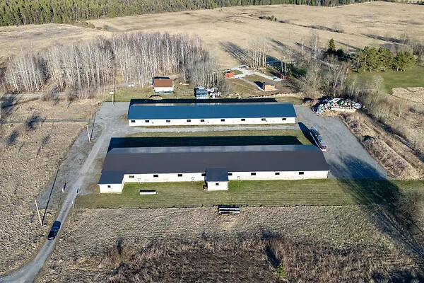 Vue aérienne - Local commercial à Rapla vald