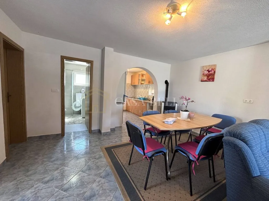 Salle à manger - Apartment with Sea View in Klenovica