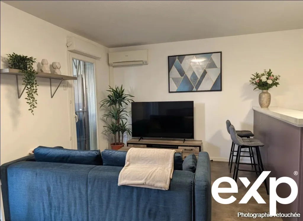 Soggiorno - Apartment with Private Garden in Marseille 14th