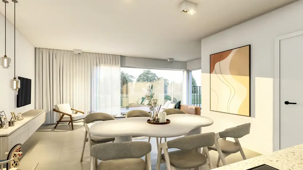 Salle à manger - Penthouse avec Terrasse à Rotem