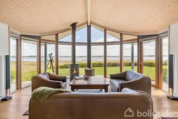 Living Room - Fjordfront Villas in Gerlev Strandpark