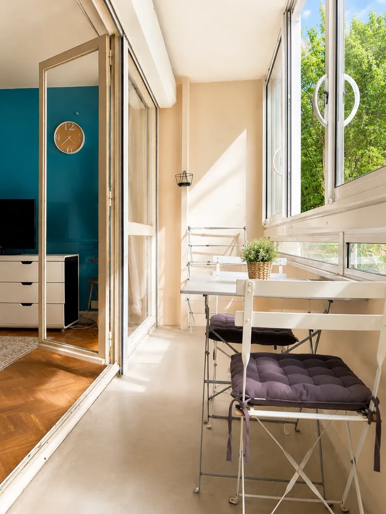 Balcon - Appartement T2 avec Loggia et Parking à Grand Large
