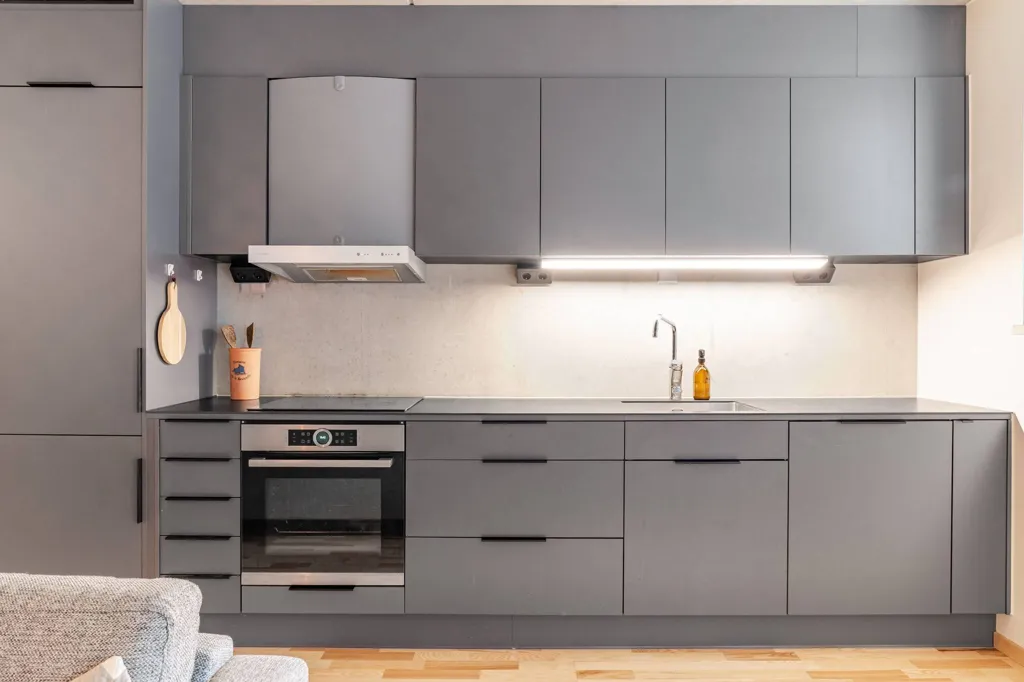 Cuisine - Modern Flat with Balcony in Brunnshög