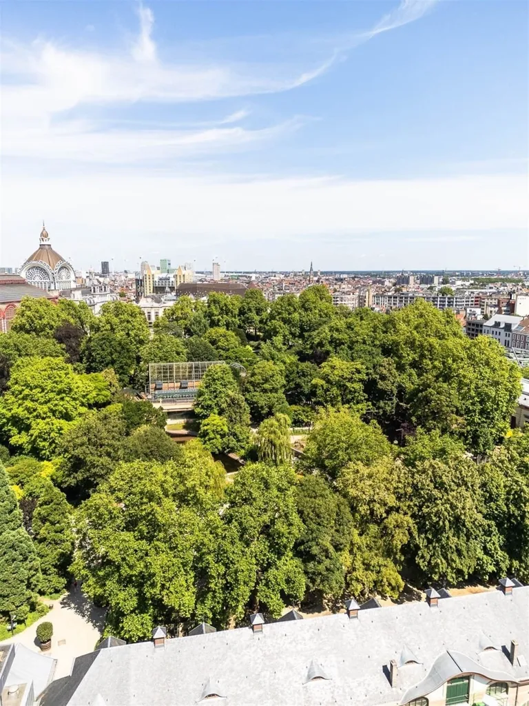Vue aérienne - Appartement Neuf avec Terrasse à Anvers