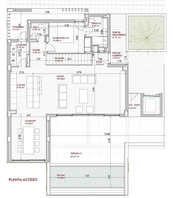 Plan - Luxury Villa with Sea View in Benalmádena