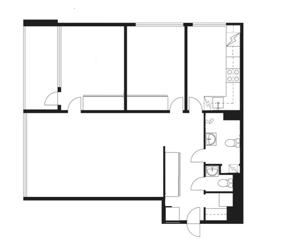 Plaan - Apartment with Balcony in Suikkila, Turku