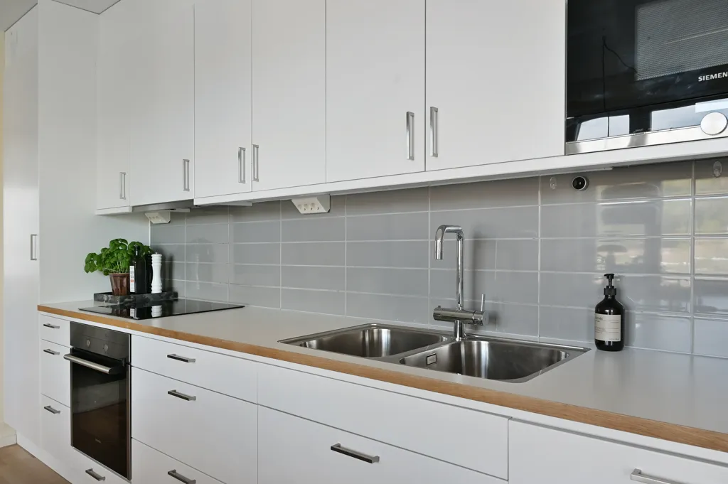Cuisine - Modern Flat with Balcony in Ekerö