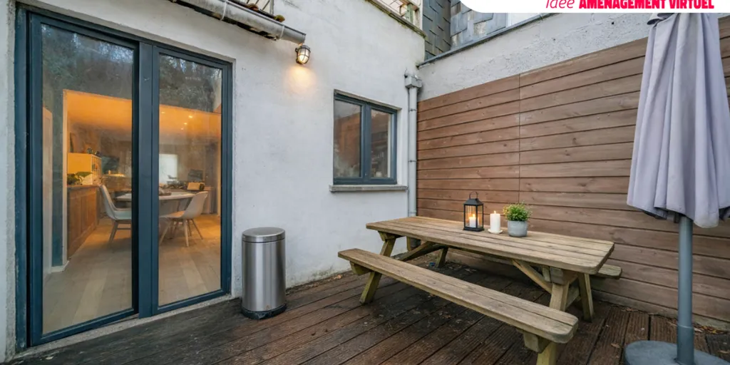 Terrace - Renovated 3-Fronted House in La Hulpe