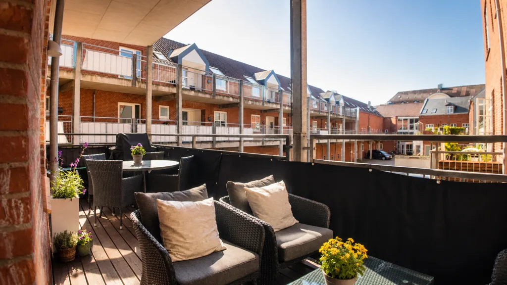Balcon - Renovated New York Style Apartment in Esbjerg Centre