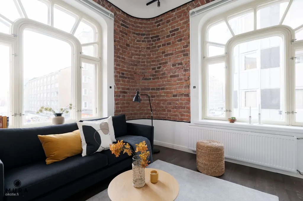 Séjour - Loft-Style Apartment with Balcony in Tampere Centre