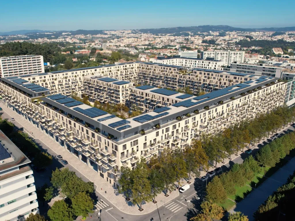 Vue aérienne - T3 Apartment with Parking in Porto