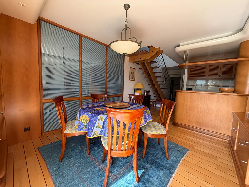 Sala da pranzo - Duplex Flat with Sea View in Bénodet