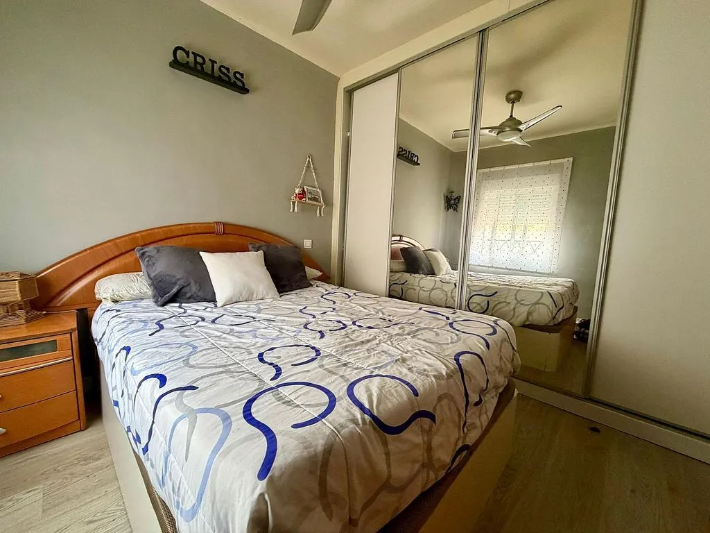 Chambres - 2-Bedroom Flat with Terrace in Carabanchel