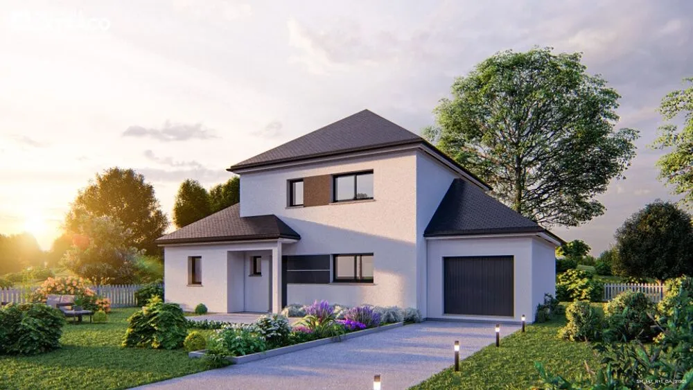 Buildable House with Garden near Rouen