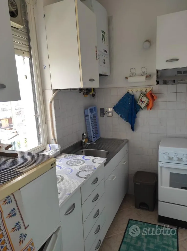 Cuisine - Furnished Studio with Balcony in Arma di Taggia