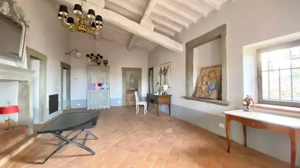 Séjour - Colonial House with Panoramic View in Greve in Chianti