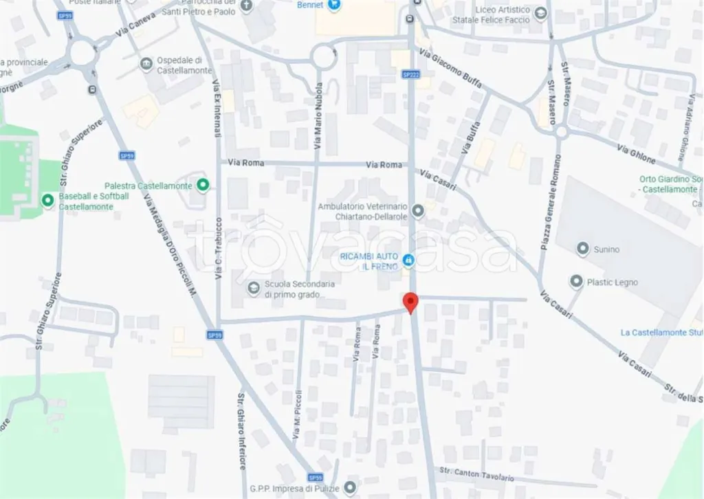 Ground Floor Apartment with Garage in Castellamonte