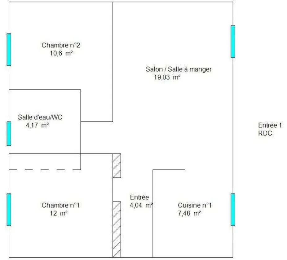 Plaan - Duplex House with Two Apartments in Tourrette-Levens