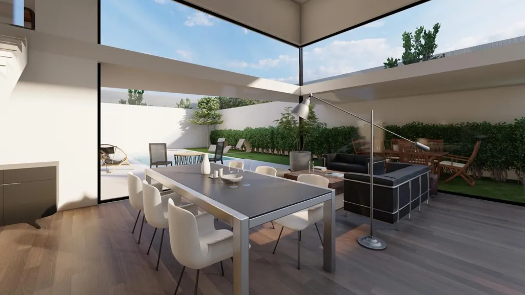 Dining Room - Detached Villa with Pool in Fortuna