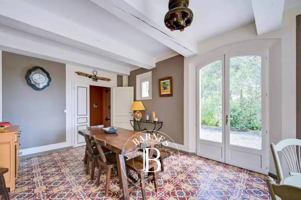 Dining Room - Bastide with Panoramic View in Aix-en-Provence