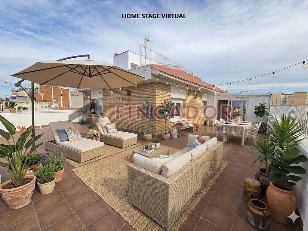 Terrasse - Duplex Attic with Private Terrace in Barcelona