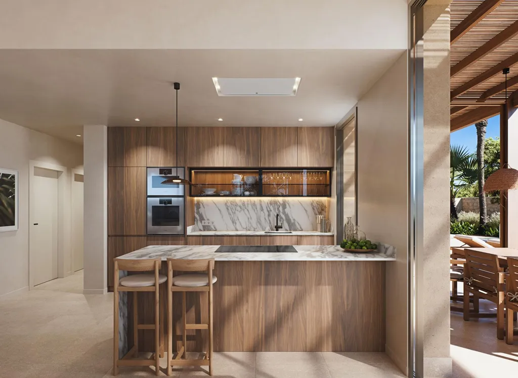Cuisine - Modern Villa 150m from Beach in Cabo de Palos