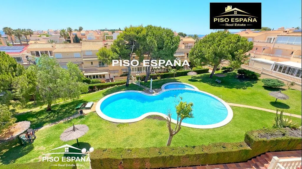 Vue aérienne - Terraced House with Pool in Cabo de las Huertas