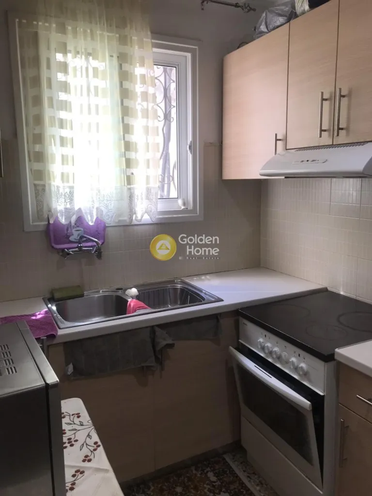 Köök - Apartment with Balcony in Attica - Thymarakia