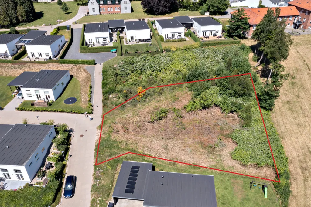 Vue aérienne - Year-Round Plot with 5G Coverage in Børkop