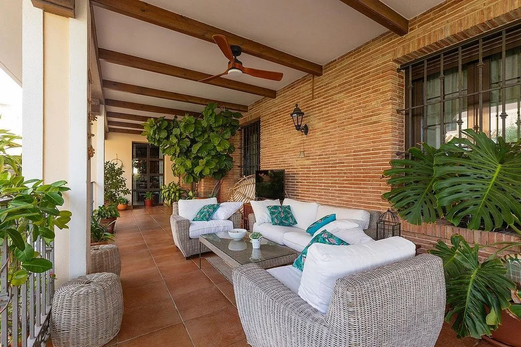 Terrasse - Villa with Sea View in La Veleta