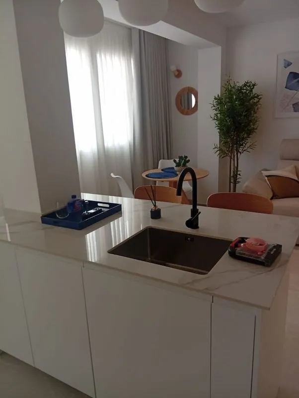 Cuisine - Furnished Flat with Outdoor View in City Centre