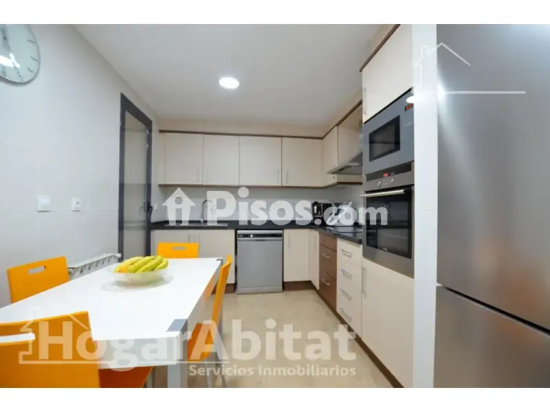 Köök - Modern Flat with Balcony in Tavernes de la Valldigna