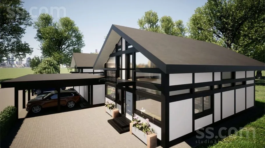 Energy-Efficient Apartment with Garden in Mārupe
