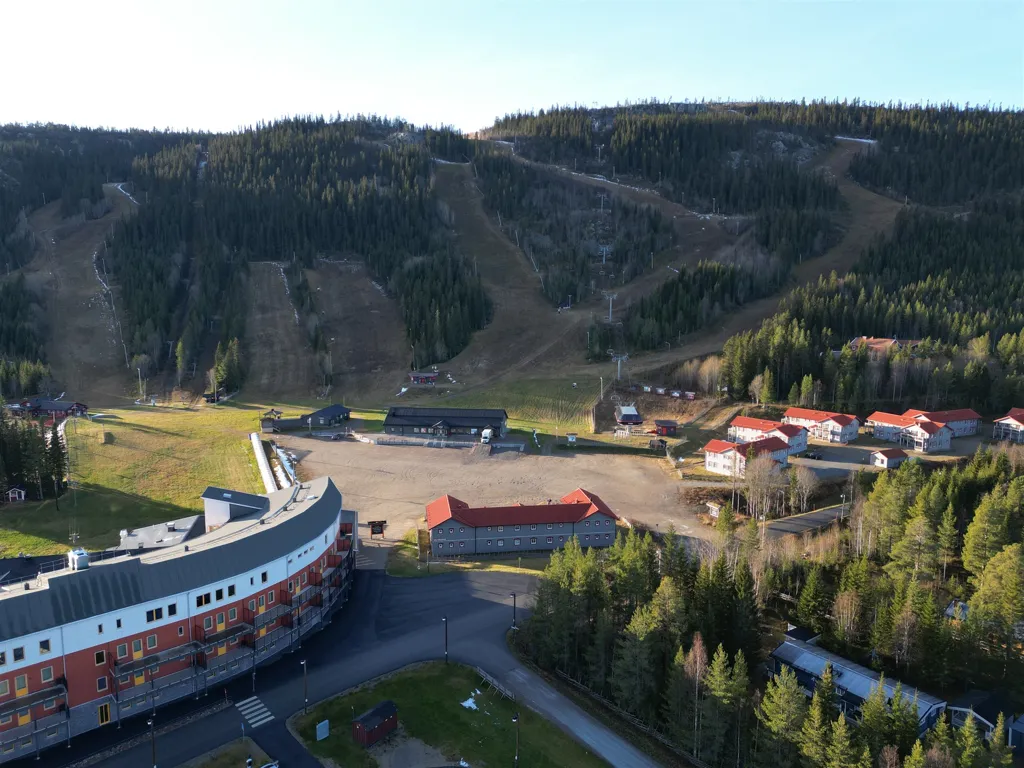 Vue aérienne - Apartment with Ski Access in Klövsjö