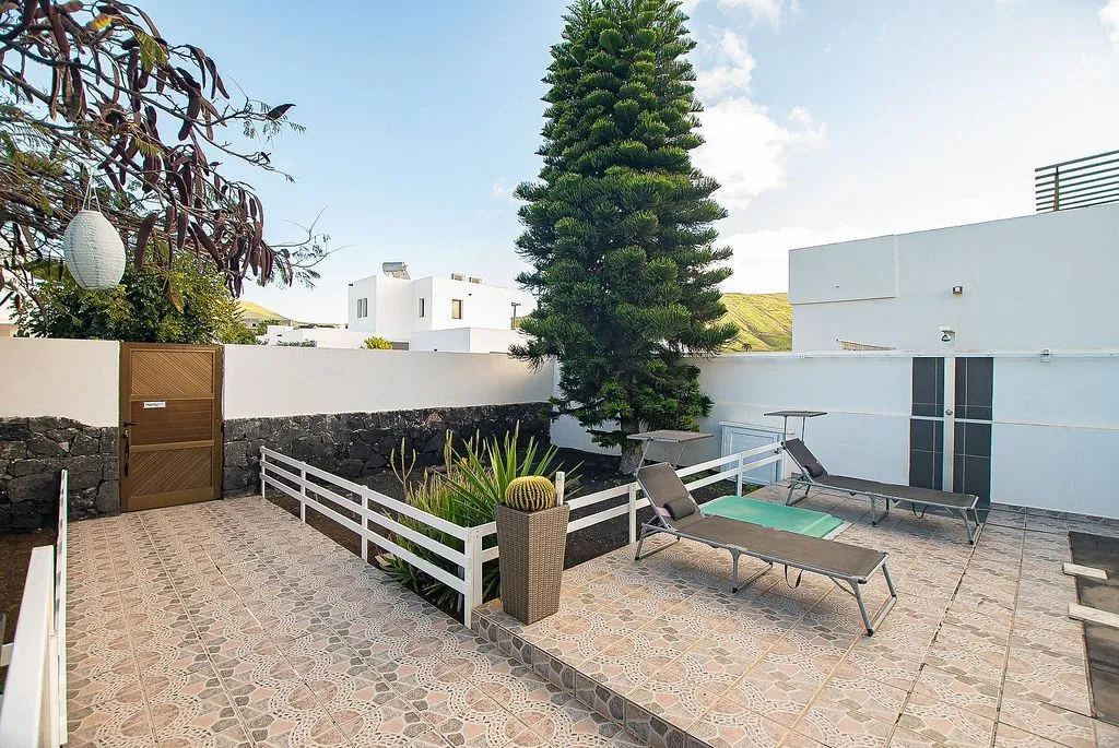 Terrasse - Chalet with Pool and Terrace in Yaiza