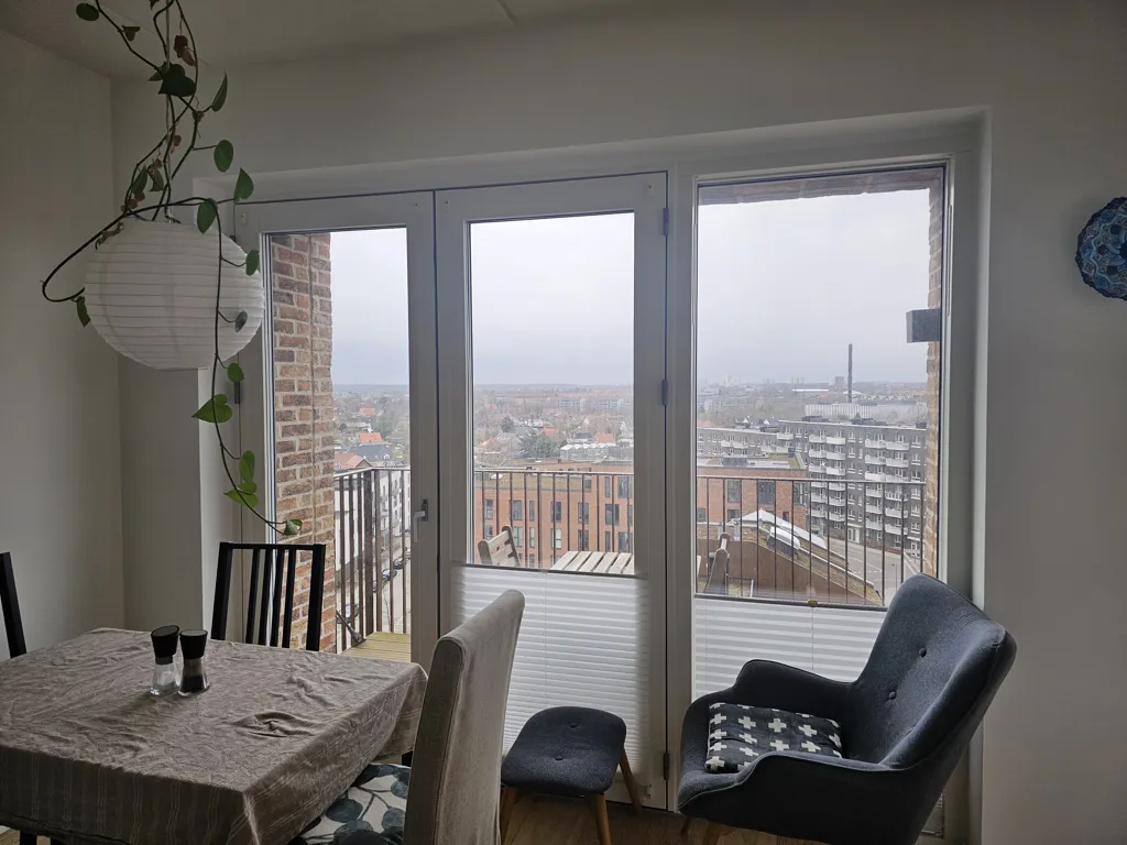 Salle à manger - Furnished Apartment with Park View in Valby