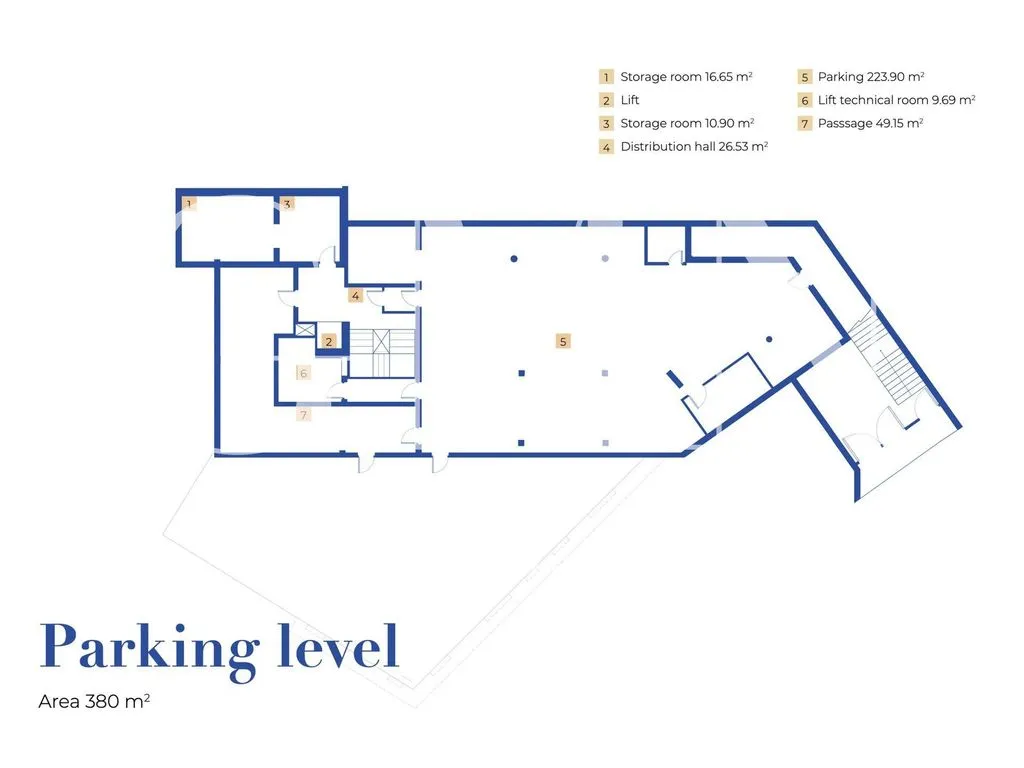 Floor Plan - Luxury Villa with Sea View in Altea