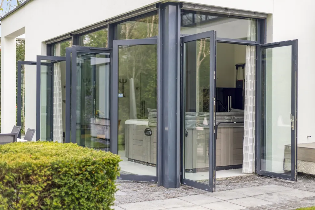 Terrasse - Dual Living Villa with Spa in Borne