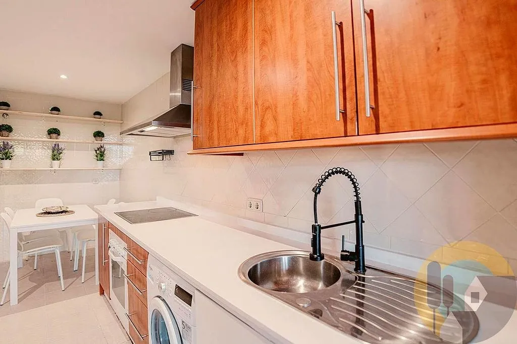 Köök - Apartment with Pool and Terrace in Marbella